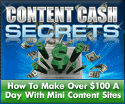 Special Offer – Content Cash Secrets